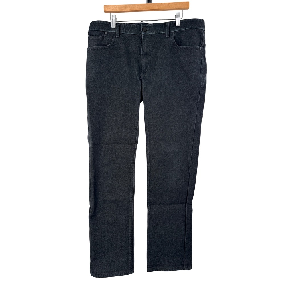 Rapha Jeans Mens 38x34 Black Sky Pro Cycling Slim‎ Straight Technical Commuter